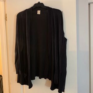 Black cardigan